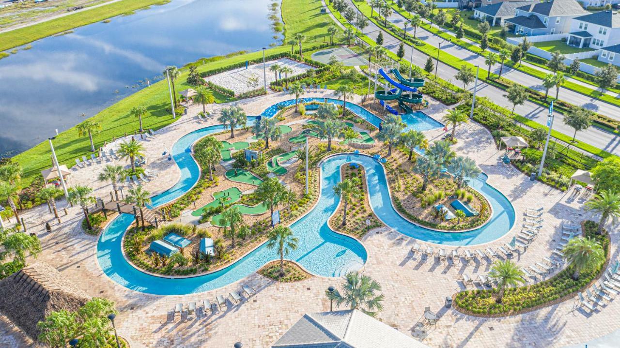Only 5 Miles From Disney! Free Water Park! 2 Bed, 2 Bath Condo, Sleeps 8 Kissimmee Extérieur photo